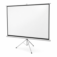 Экран для проектора Ultra Pixel 178×178 см на треноге — переносной проекционный экран 70", матовый, с регулируемой высотой