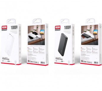 Внешний аккумулятор XO PR182, 10000mAh