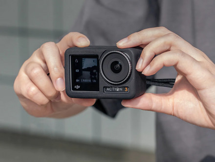 Силиконовый чехол DJI Osmo Action 3 (Чёрный) (PGYTECH P-32C-030)