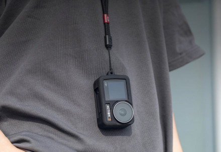 Силиконовый чехол DJI Osmo Action 3 (Чёрный) (PGYTECH P-32C-030)