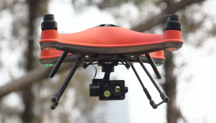 Водонепроницаемый 3-х осевой подвес с тепловизором GC3-T для SwellPro SplashDrone 4 (SwellPro)