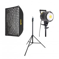 Студийный Набор (DLC-400, Софтбокс BobbyStudio PRO (60x90cm) с Сотами)   Студийный Набор (DLC-400, Софтбокс BobbyStudio PRO (60x90cm) с Сотами)