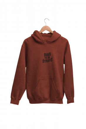 Толстовка Khan-Tengri С Принтом "Born to Kyrgyz "