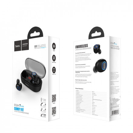 Беспроводная гарнитура “ES24 Joyous sound” с зарядным чехлом