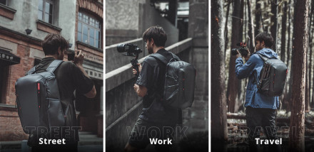 Рюкзак OneMo Lite 22 литра (Twilight Black) (PGYTECH P-CB-115)