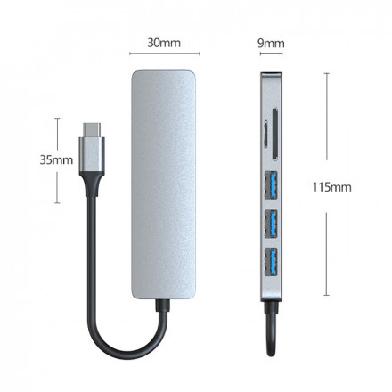 USB-C Концентратор AD-032