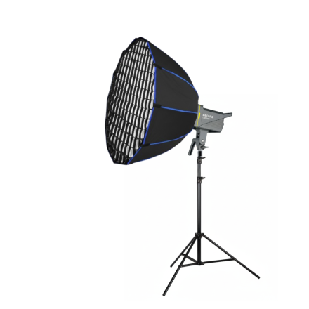 Комплект освещения Home Studio: Bediro T200 Pro 200W + Octobox 70см, 2×RGB LED U600 PRO + стойки и штатив с MagSafe держателем