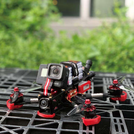 Квадрокоптер HGLRC Sector5 V3 HD Freestyle с DJI FPV Air Unit (BNF-DJI)