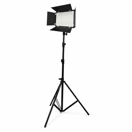 Комплект освещения Home Studio Light: MW400S + Софтбокс BobbyStudio PRO 50×70, 2×LED панели U600 PRO со стойками + штатив WT-3520