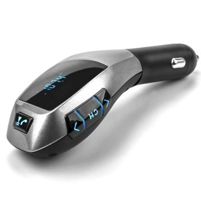 Автомобильный Bluetooth FM модулятор Wireless Car Kit X5