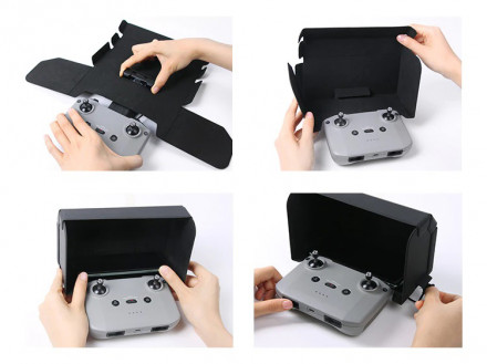 Солнцезащитный козырек смартфона для пульта DJI RC-N1 / RC-N2, Autel EVO Lite / Nano (SunnyLife)