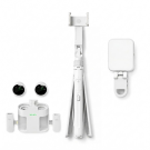 Набор блогера 3 в 1: Петличный микрофон S60, штатив Ulanzi TT88 MagSafe (1.67 м) и магнитная LED-подсветка W78