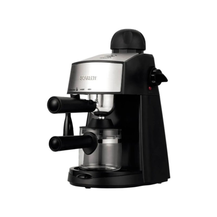 Рожковая кофеварка Scarlett SC-CM33004 (800 W / 3.5 бар / Black)
