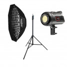  Студийный Набор Софтбокс+Свет (MW400S, Godox SB-FW 95см)