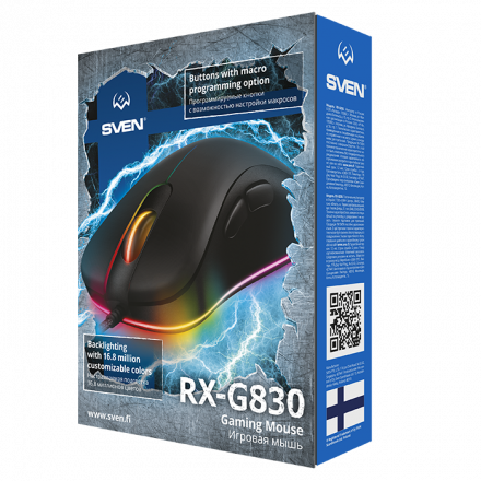 Программируемая игровая мышь SVEN RX-G830