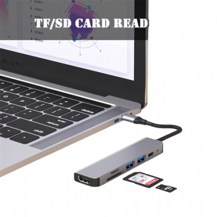 Концентратор 6 в 1 KOM61