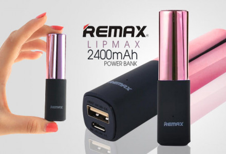 Power Bank (Помада) Remax Lipmax RPL-12 2400 mAh