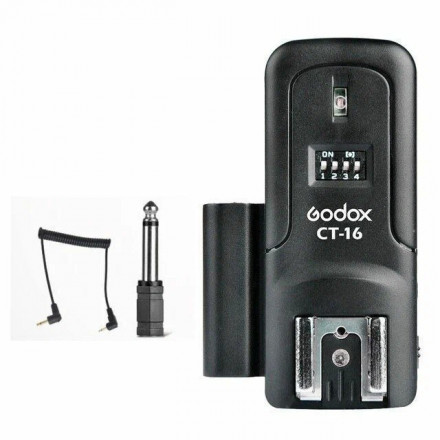 Накамерная Вспышка GODOX TT600 + Радиосинхронизатор Godox CT-16 + CTR