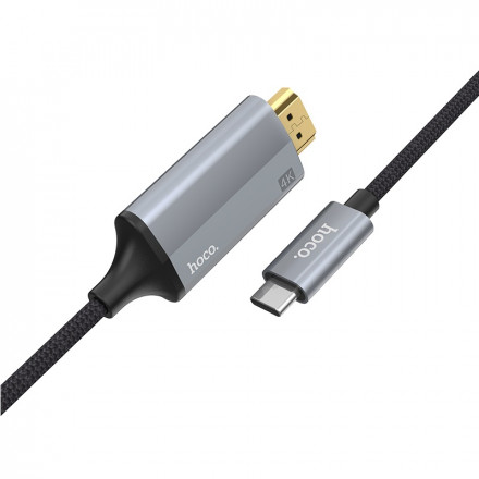 Кабель Type-C на HDMI 4K HOCO UA13