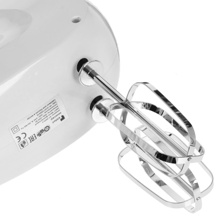 Ручной миксер Kitfort КТ-3071-1 (200–250 W / 5 скоростей / White-Purple)