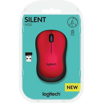Мышь беспроводная Logitech M220 Silent Charcoal