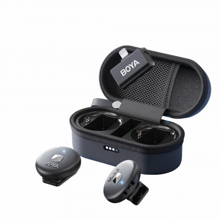 Беспроводной Микрофон Boya Omic (IPhone, Android) (Петличка)