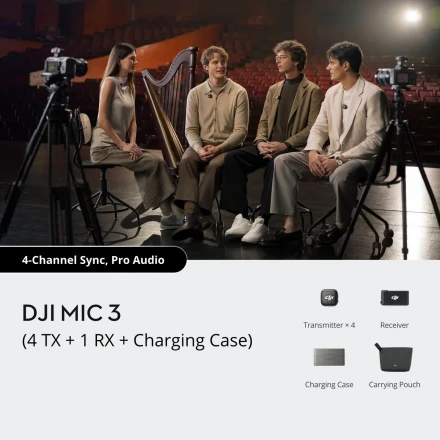 DJI Mic (4 person) (Микрофон)