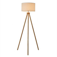 Деревянный LED Торшер