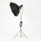 Набор студийного света TJ300 300Вт с октобоксом Godox 95 см и усиленной стойкой 2.8 м
