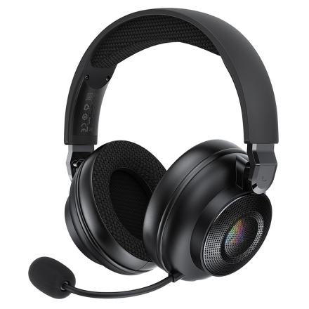 Игровые наушники ACEFAST H15 Wireless RGB — 2.4G + Bluetooth гарнитура с микрофоном