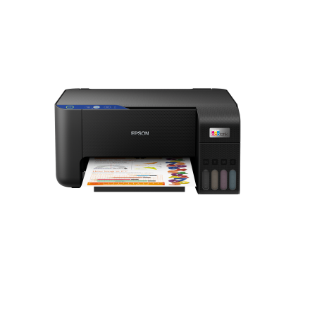 Epson L3200: Беспроводное МФУ 3-в-1 для дома и учебы с фронтальными емкостями, Wi-Fi и рекордно низкой себестоимостью печати