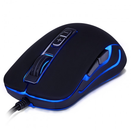 Мышь SVEN RX-G965 игровая, черно-зеленая/черно-синяя/черно-красная