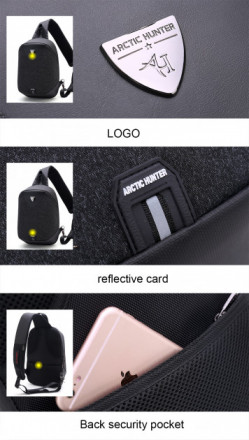 Рюкзак-Барсетка Arctic Hunter XB00049