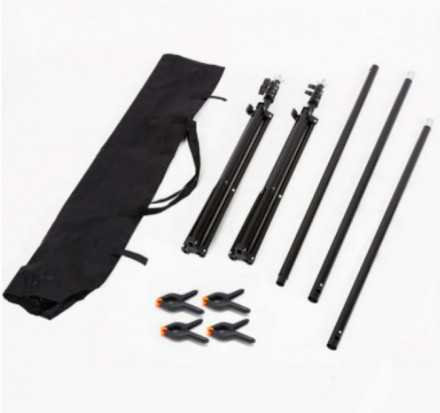 Двойная стойка для Хромакея (2х2м)