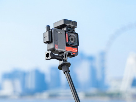 Адаптер микрофона Insta360 One RS (Горизонтальный) (CYNOVA)