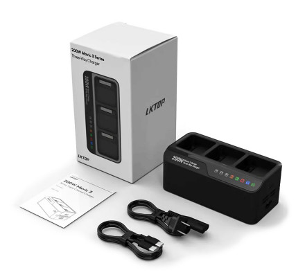 Хаб для зарядки 3-х аккумуляторов DJI Mavic 3 / Mavic 3 Pro (CYNOVA)