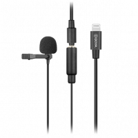 Микрофон петличный Boya BY-M2 Петличный с переходником Lightning для устройств Apple  Микрофон петличный Boya BY-M2 Петличный с переходником Lightning для устройств Apple