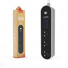 Сетевой фильтр LDNIO Power Socket 3xUSB 3,1A 1,6m SC3301