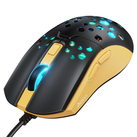 Игровая мышь HOCO GM51 Sky — проводная RGB мышка для ПК и ноутбука