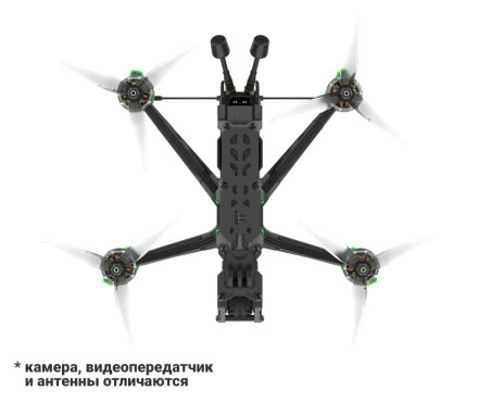 Квадрокоптер iFlight Nazgul Evoque F5D V2 HD с RunCam Link (BNF-DJI)