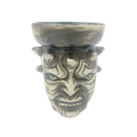 Керамическая чаша для кальяна Skull Head — дизайнерская чаша в форме черепа