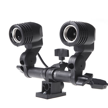 Двойной патрон Bobby Studio + RGB Светодиодная лампа (15W) A80-265V