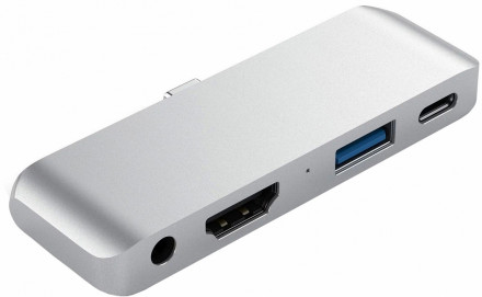 Концентратор Aluminum Type-C Isko11 (4 in 1)