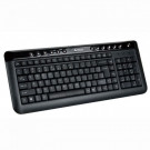 Клавиатура A4TECH KL-40 X-SLIM PS/2 MULTIMEDIA KEYBOARD  BLACK US+RUSSIAN