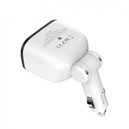 Автомобильное зарядное устройство «Z28 Power ocean» с цифровым дисплеем