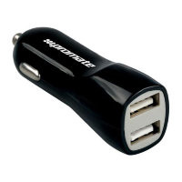 Автомобильное зарядное устройство Promate Vivid Black Автомобильное зарядное устройство Promate Vivid Black