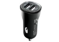 Автомобильное зарядное устройство Promate Vivid Black