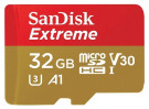 Карта памяти SanDisk Extreme microSDXC Class 10 UHS-I U3 V30