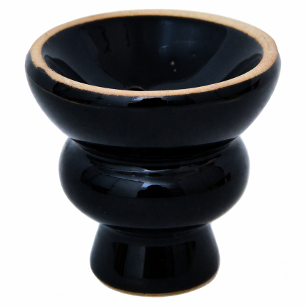 Чаша для кальяна керамическая классическая (глазурованная) универсальная для табака