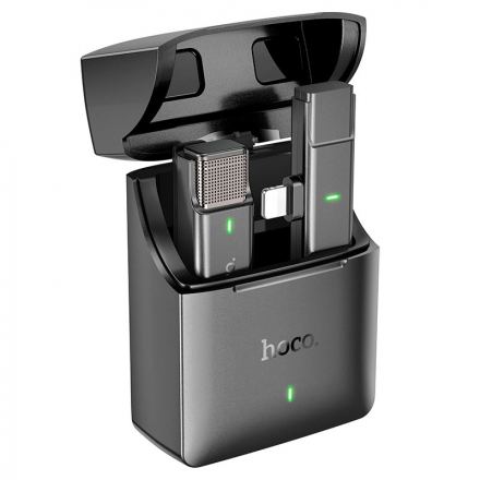 Беспроводной петличный микрофон HOCO S31 Stream (Lighting)